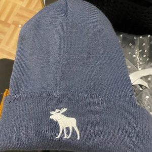 Abercrombie Beanie with Moose Logo